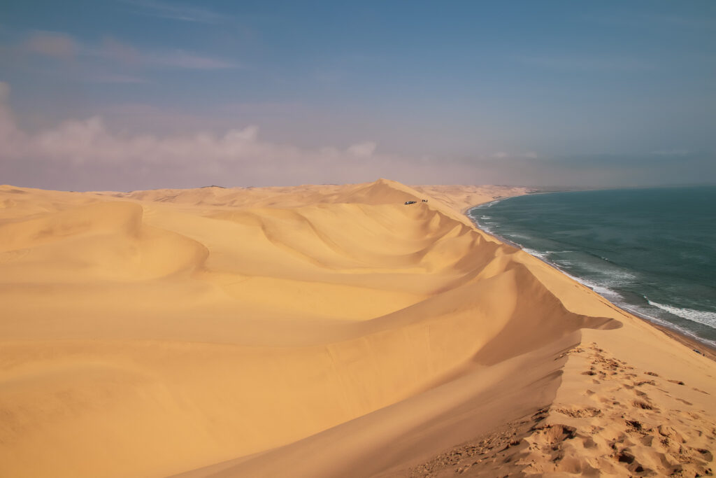 Pangaea Tours Dunes Walvis Bay Namibia Sandwich Harbour Desert & Dune Tours Marine Cruise Pelican Point, Seal Colonies Birds, Dolphins & Whales